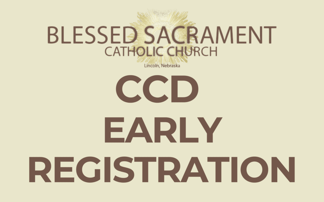 CCD Early Bird Registration Coming Soon