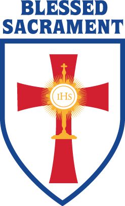 Blessed Sacrament Logo Red