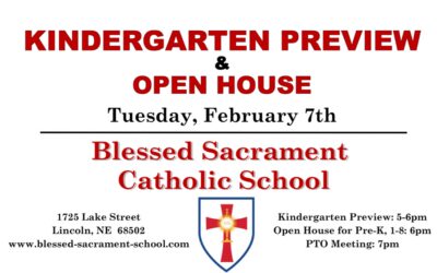 Kindergarten Preview & Open House Feb. 7